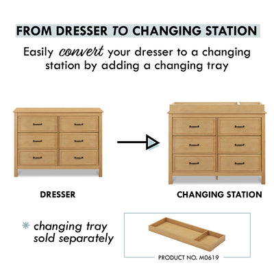 Charlie 6-Drawer Double Dresser