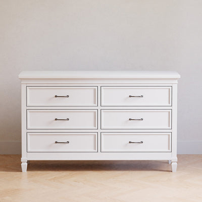 Darlington 6 Drawer Dresser In Warm White