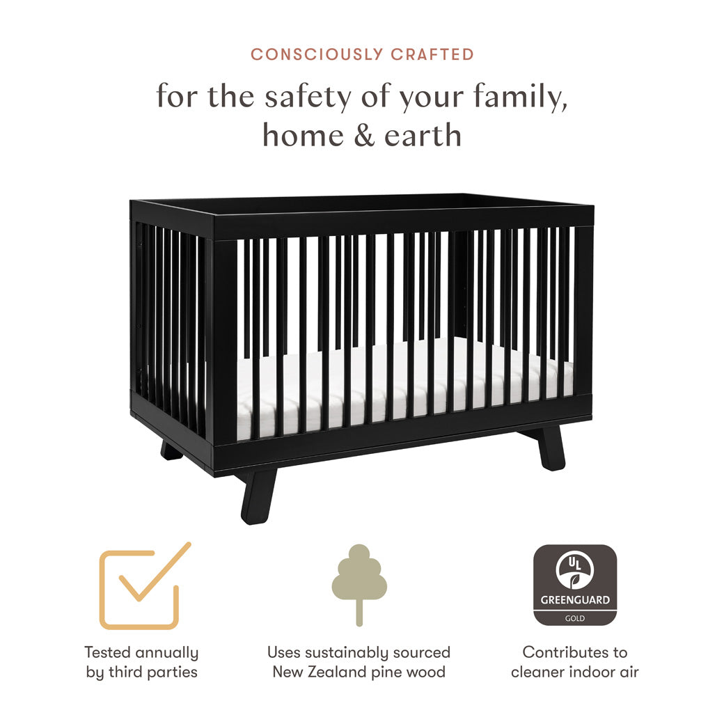 Certifications of Babyletto Hudson 3-in-1 Crib in -- Color_Black