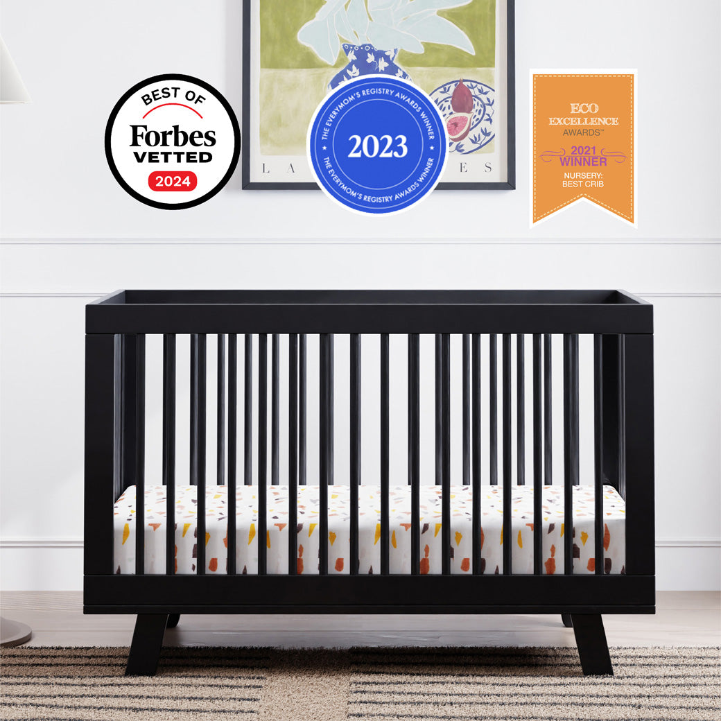 Awards of Babyletto Hudson 3-in-1 Crib in -- Color_Black