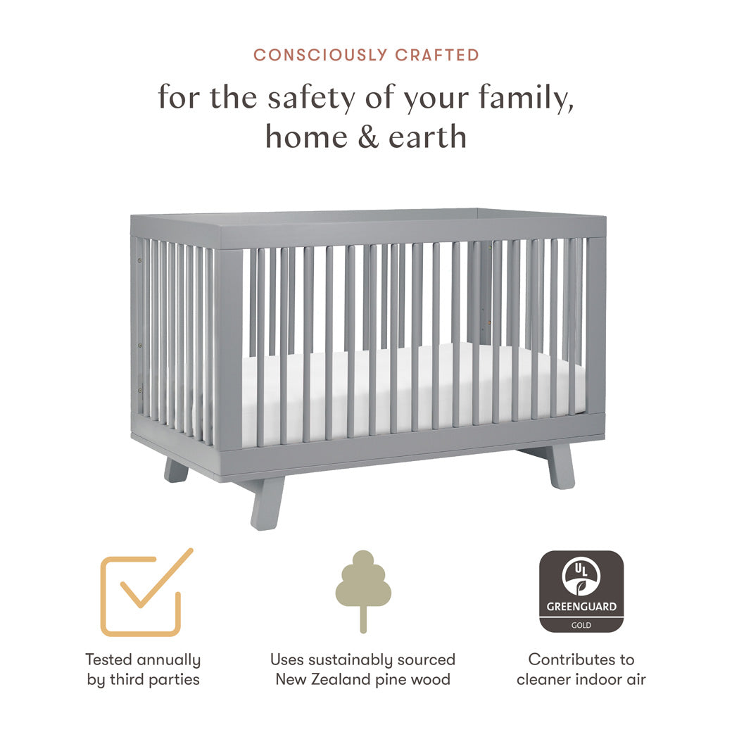 Certifications of Babyletto Hudson 3-in-1 Crib in -- Color_Grey