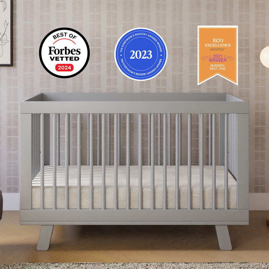 Awards of Babyletto Hudson 3-in-1 Crib in -- Color_Grey