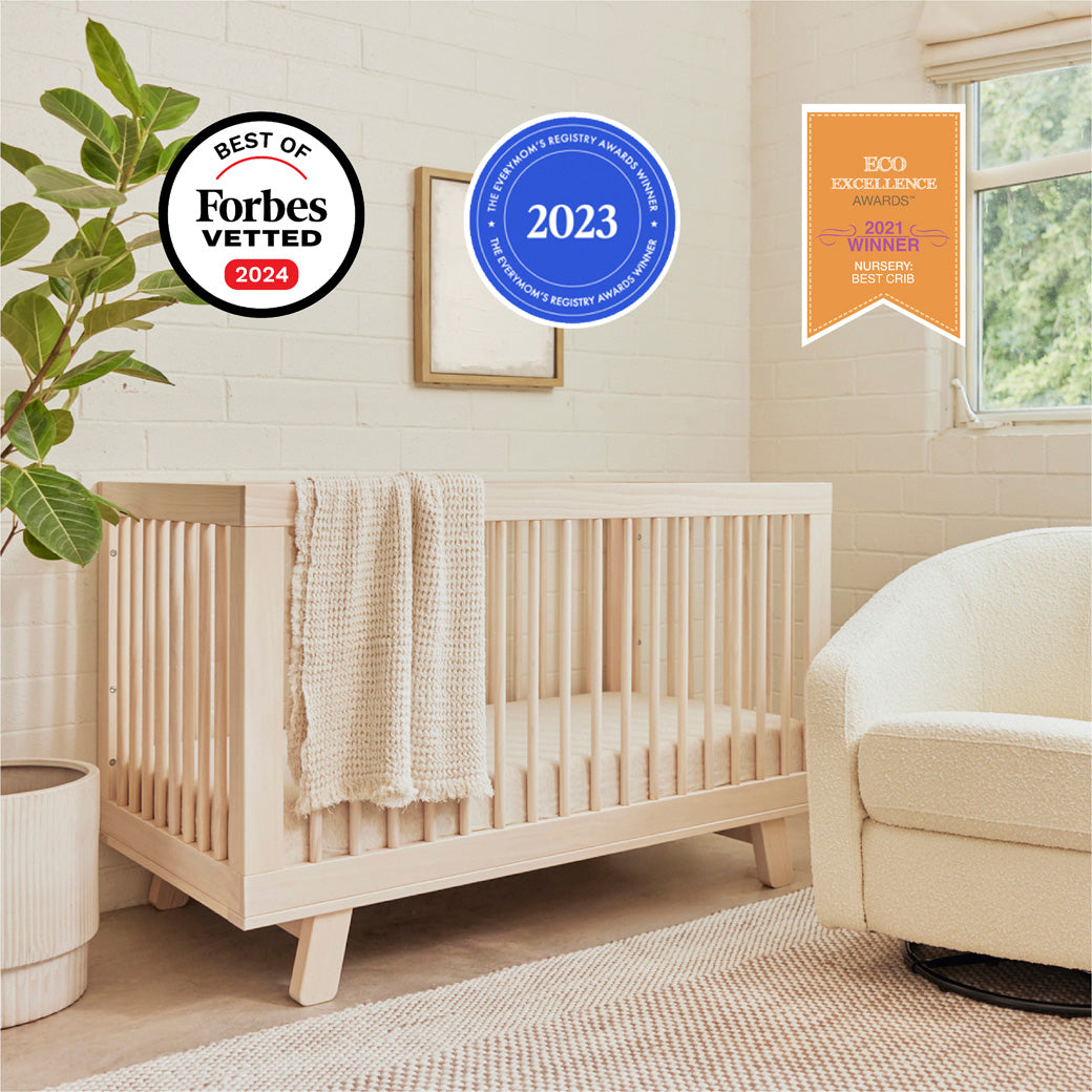 Awards of The Babyletto Hudson 3-in-1 Crib in -- Color_Washed Natural
