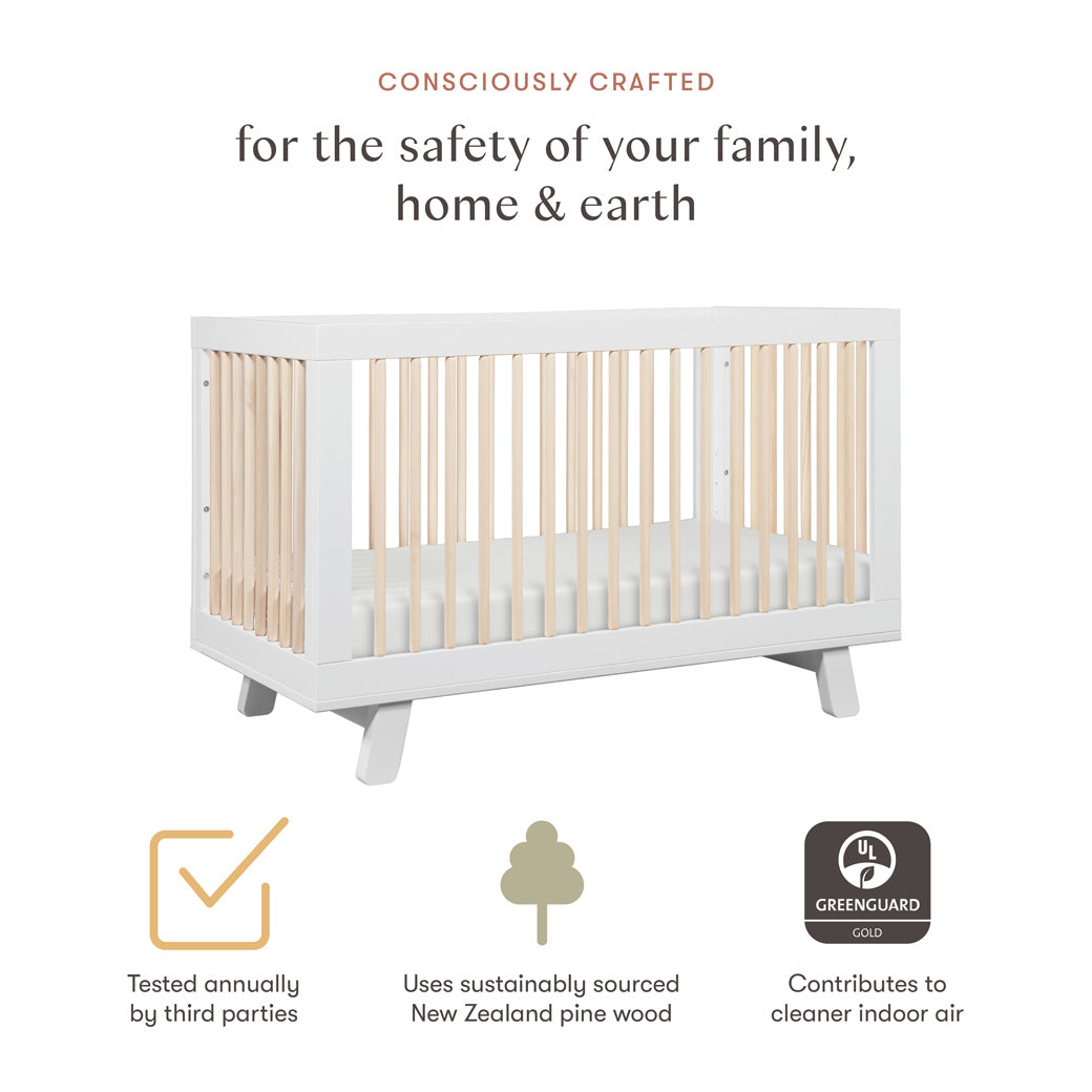 Certifications of Babyletto Hudson 3-in-1 Crib in -- Color_Washed Natural/White