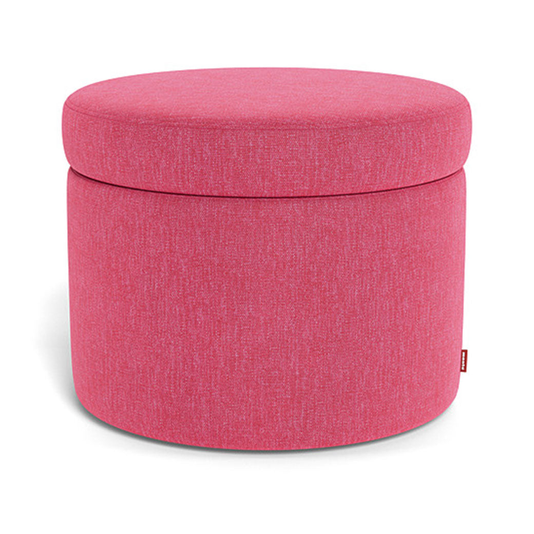Monte Round Storage Ottoman in -- Color_Hot Pink