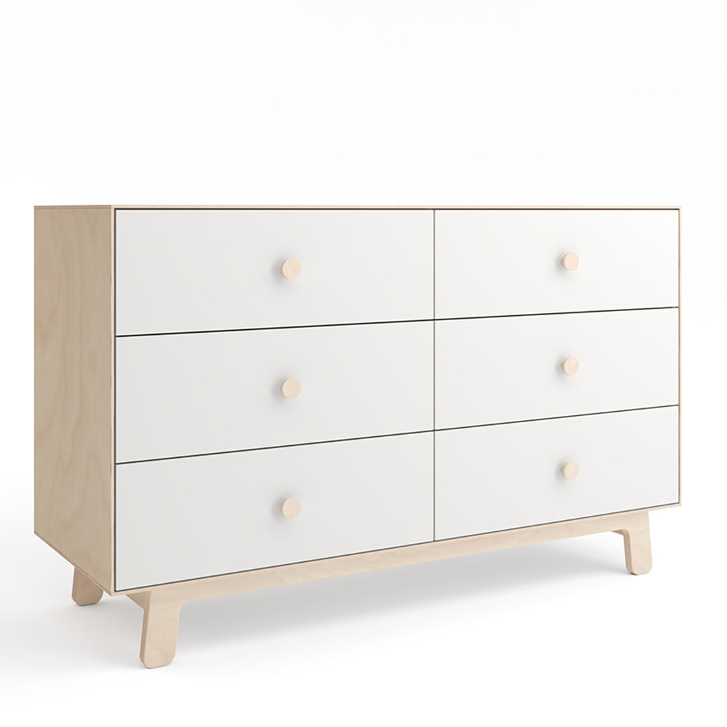 Oeuf Merlin 6-Drawer Dresser, Birch with Sparrow Base Oeuf Merlin 6-Drawer Dresser, Birch with Sparrow Base
