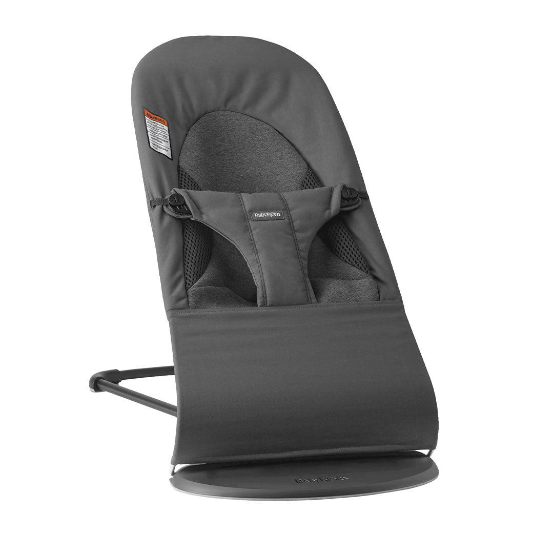 baby bjorn vs uppababy bouncer BabyBjorn Bouncer Balance Soft Tri-Fabric / Dark Gray