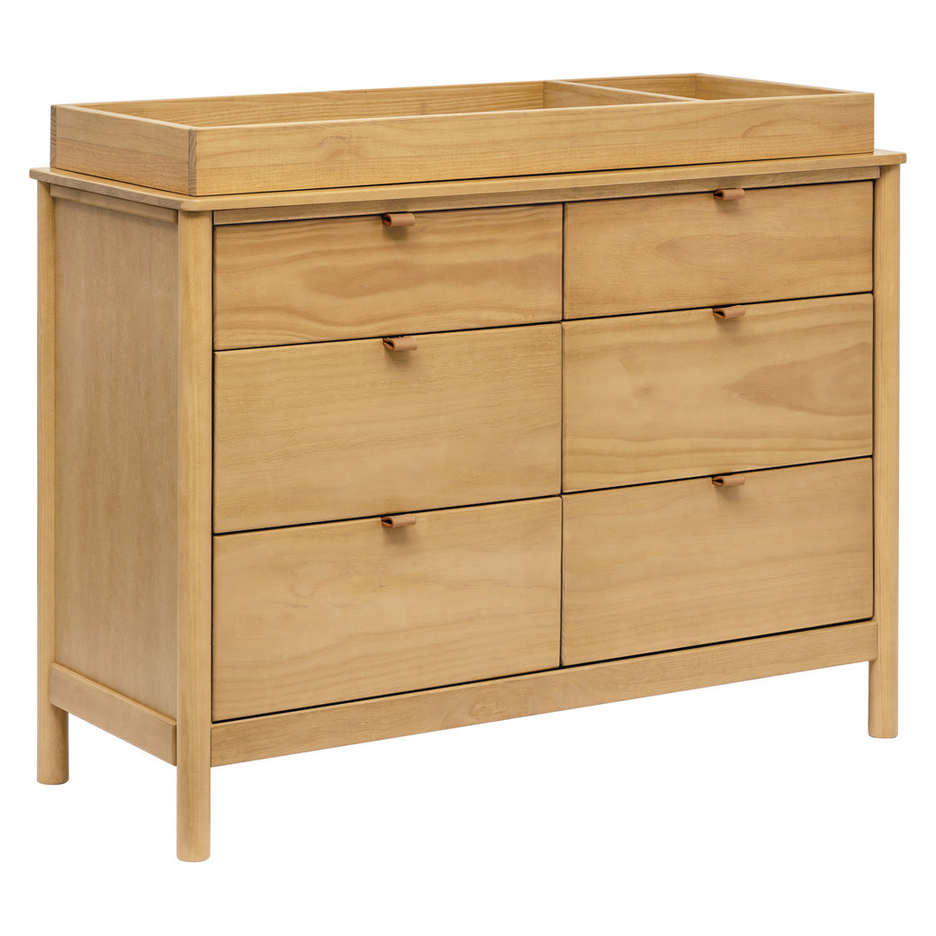 Babyletto Bondi 6-Drawer Dresser with changing tray in -- Color_Honey
