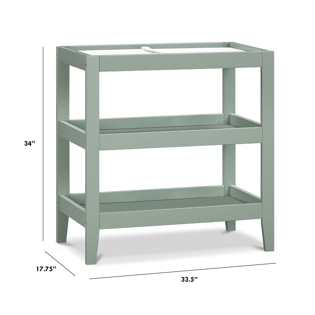 Dimensions of Carter's by DaVinci Colby Changing Table in -- Color_Light Sage