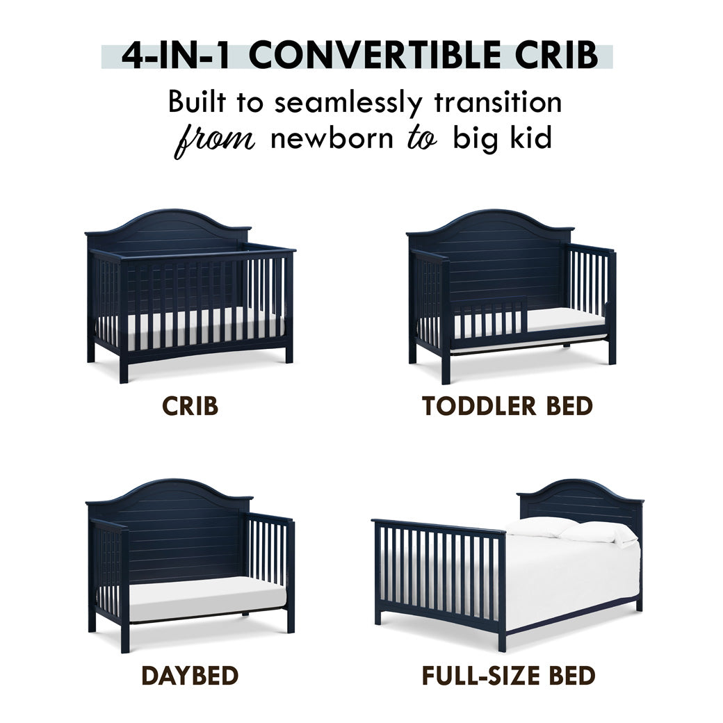 Carter's by DaVinci Nolan 4-in-1 Convertible Crib in -- Color_Navy