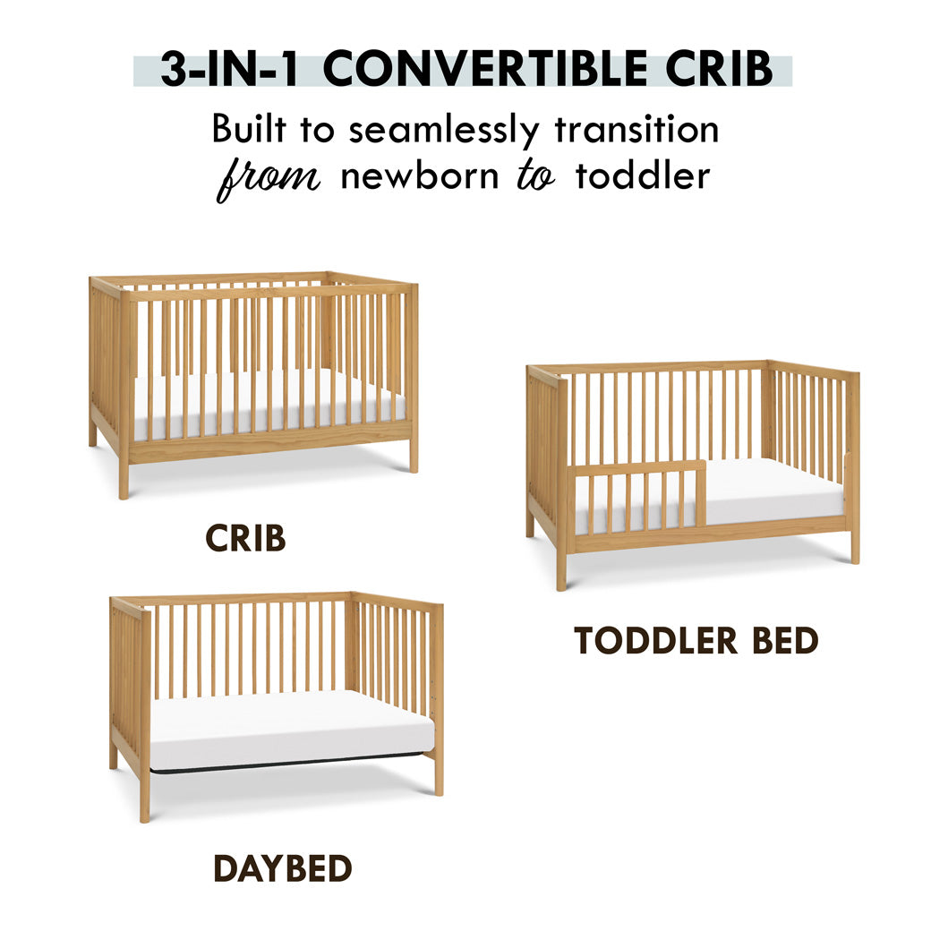 Conversions of the DaVinci Birdie 3-in-1 Convertible Crib in -- Color_Honey