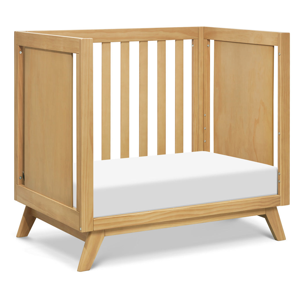DaVinci Otto 3-in-1 Convertible Mini Crib as toddler bed in -- Color_Honey