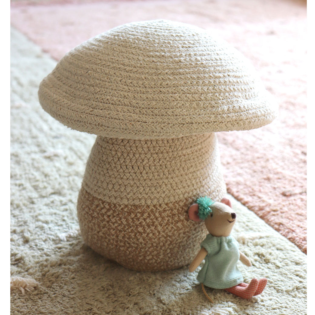 Baby Mushroom Basket