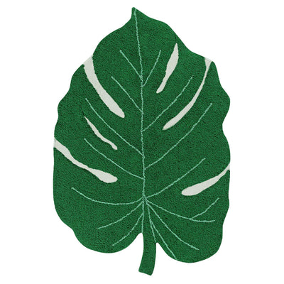 Monstera Leaf Washable Rug