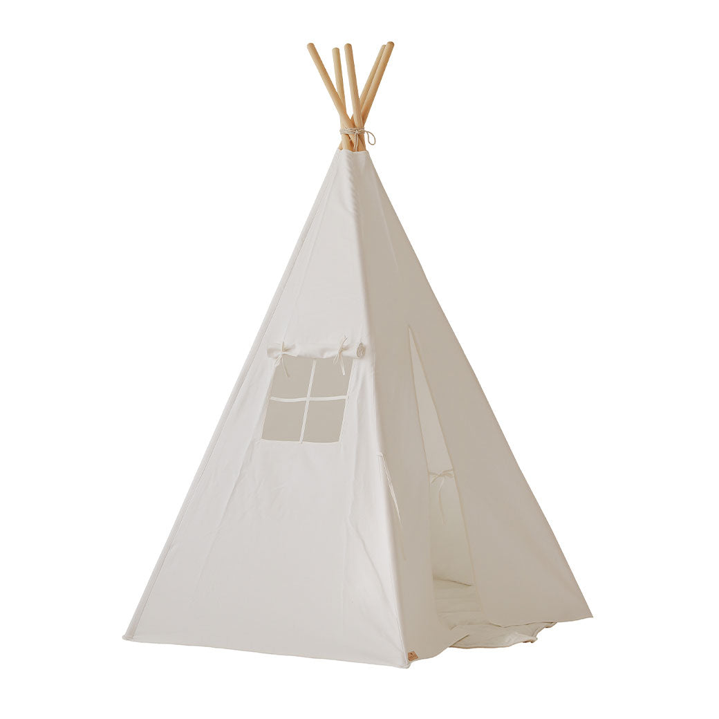 teepee tents Moi Mili Linen Teepee Tent and Mat Set