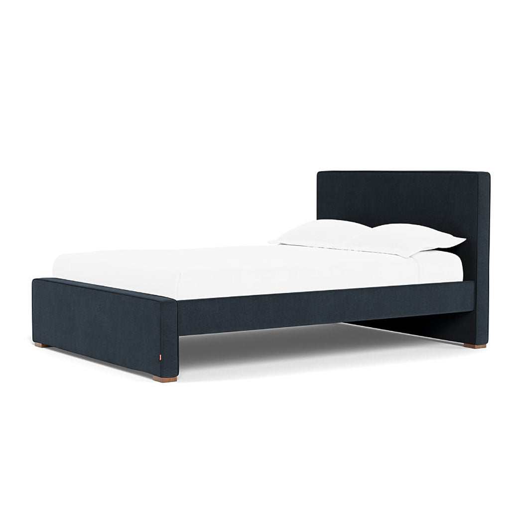 Right side view of Monte Dorma Queen/King Bed in -- Color_Performance Heathered Deep Navy _ No