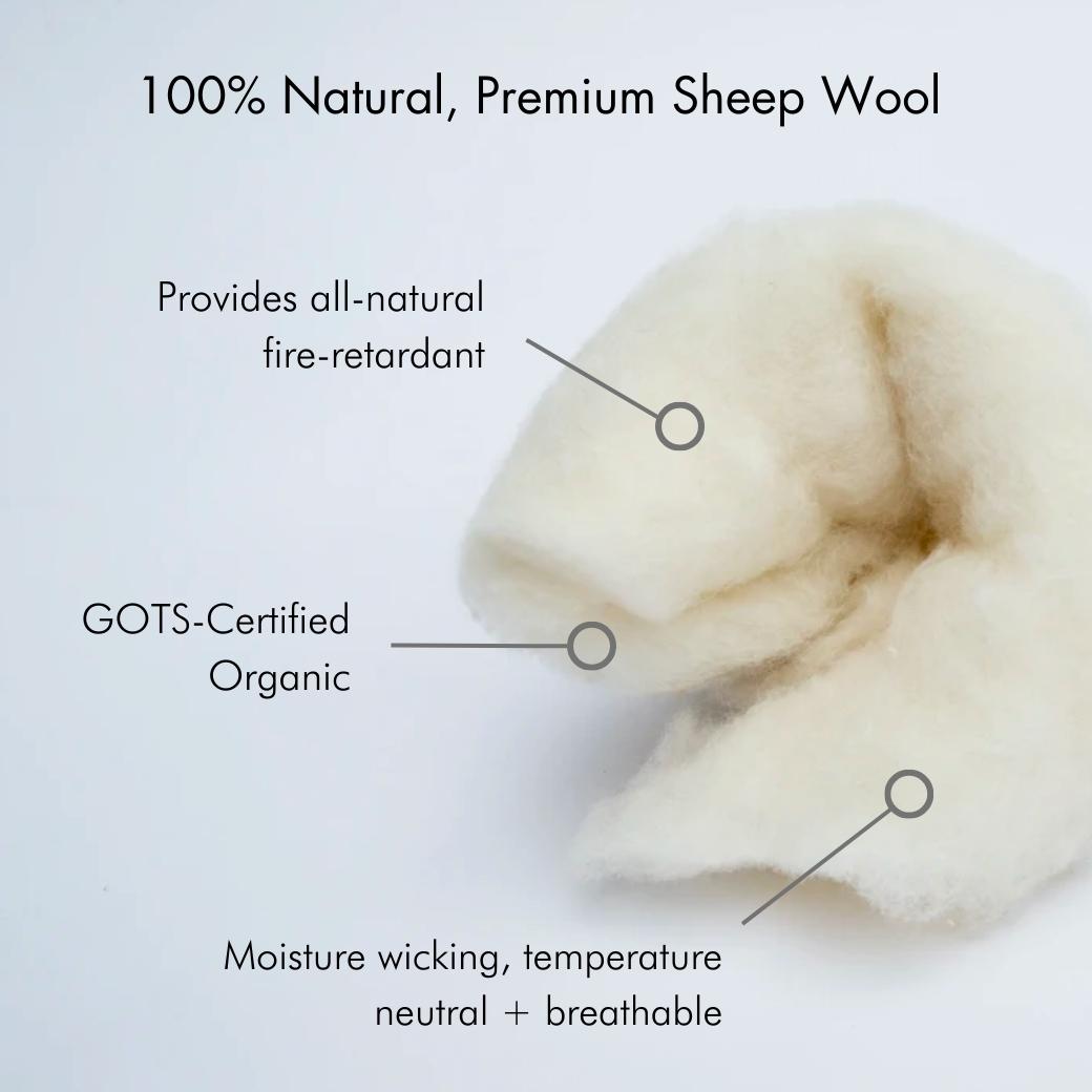 100% natural, premium sheep wool roll with pointers -- Lifestyle