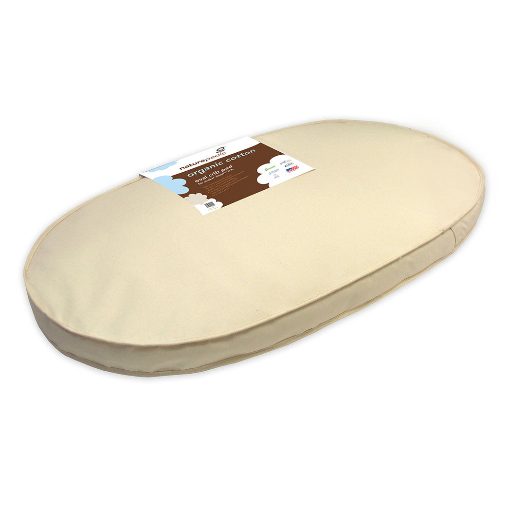 stokke oval mattress Naturepedic Organic Cotton Oval Stokke Sleepi Crib Mattress