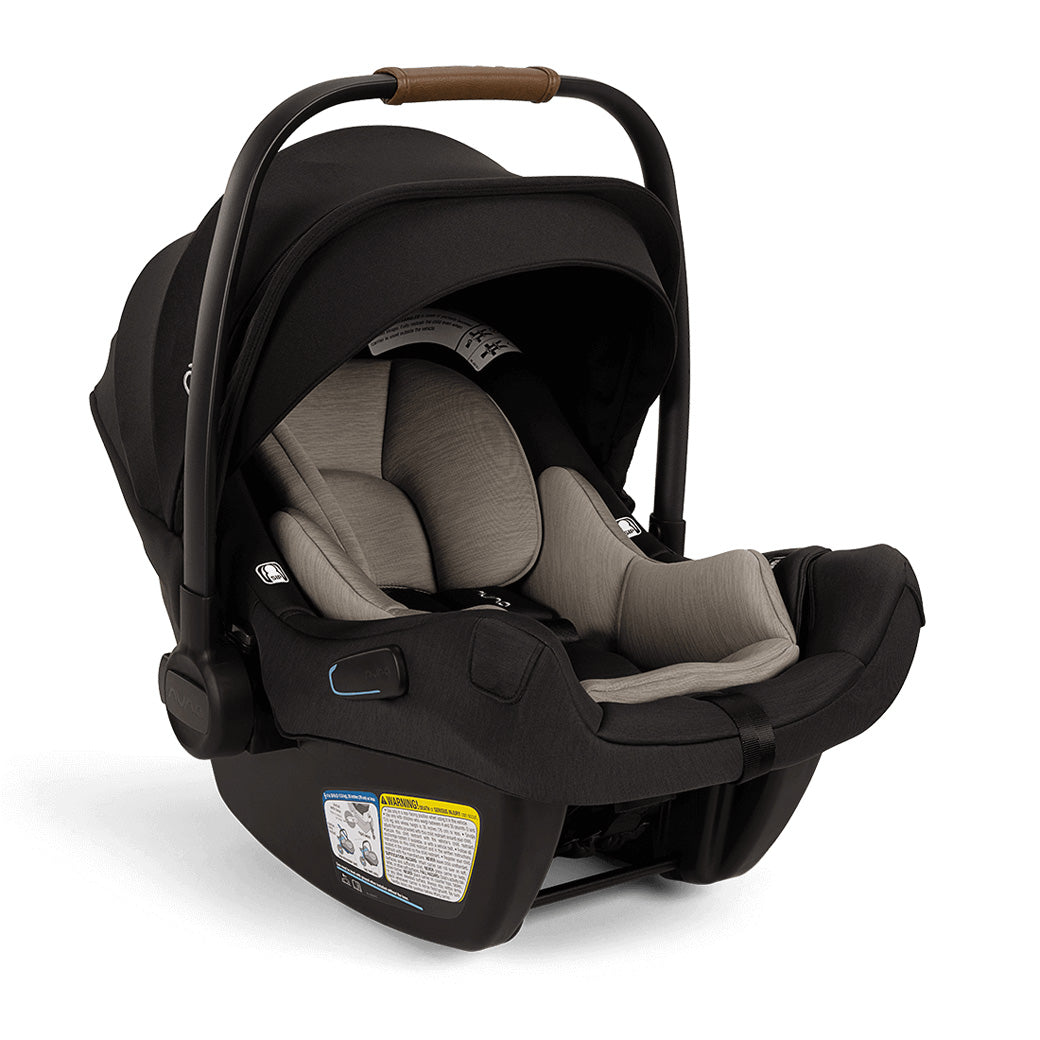 Nuna PIPA Aire Infant Car Seat + PIPA Series Base without the base in -- Color_Caviar