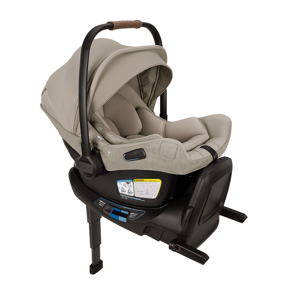 Nuna PIPA Aire RX Infant Car Seat + PIPA RELX Base in -- Color_Hazelwood