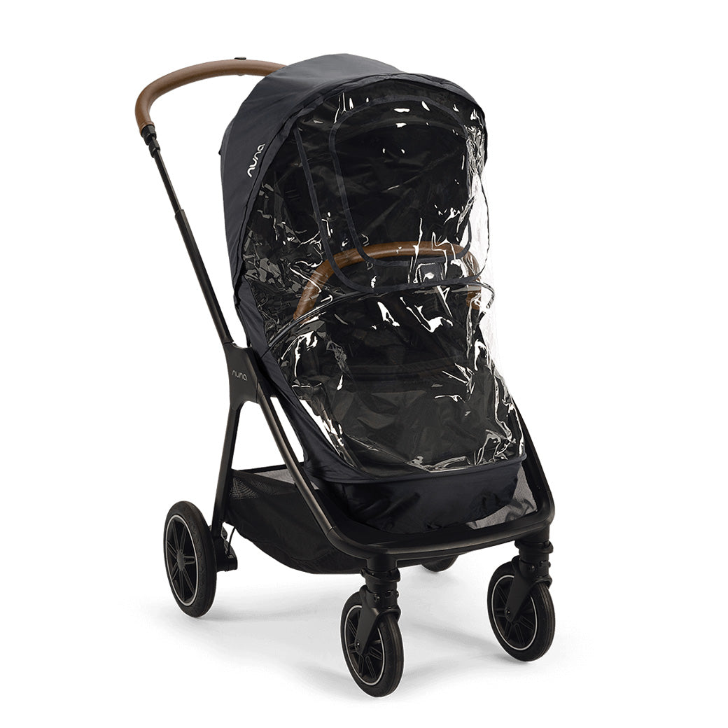 Nuna TRIV Series Rain Cover on a stroller