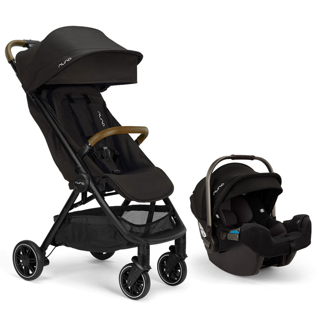 travelers stroller Nuna TRVL + PIPA Aire Travel System