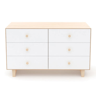 Oeuf 6 Drawer Dresser in -- Color_Birch with Rhea Base
