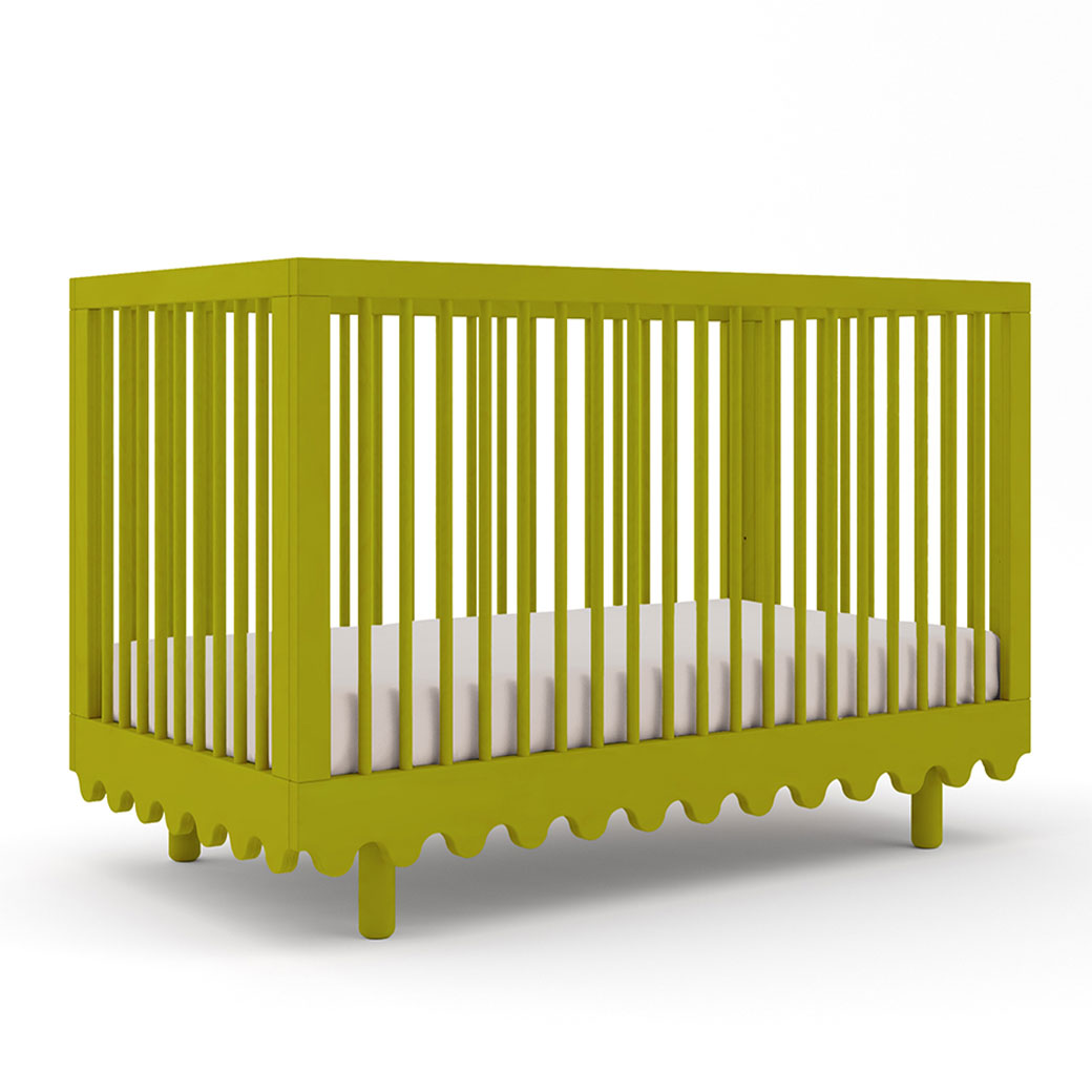 Oeuf Moss Crib in -- Color_Peapod