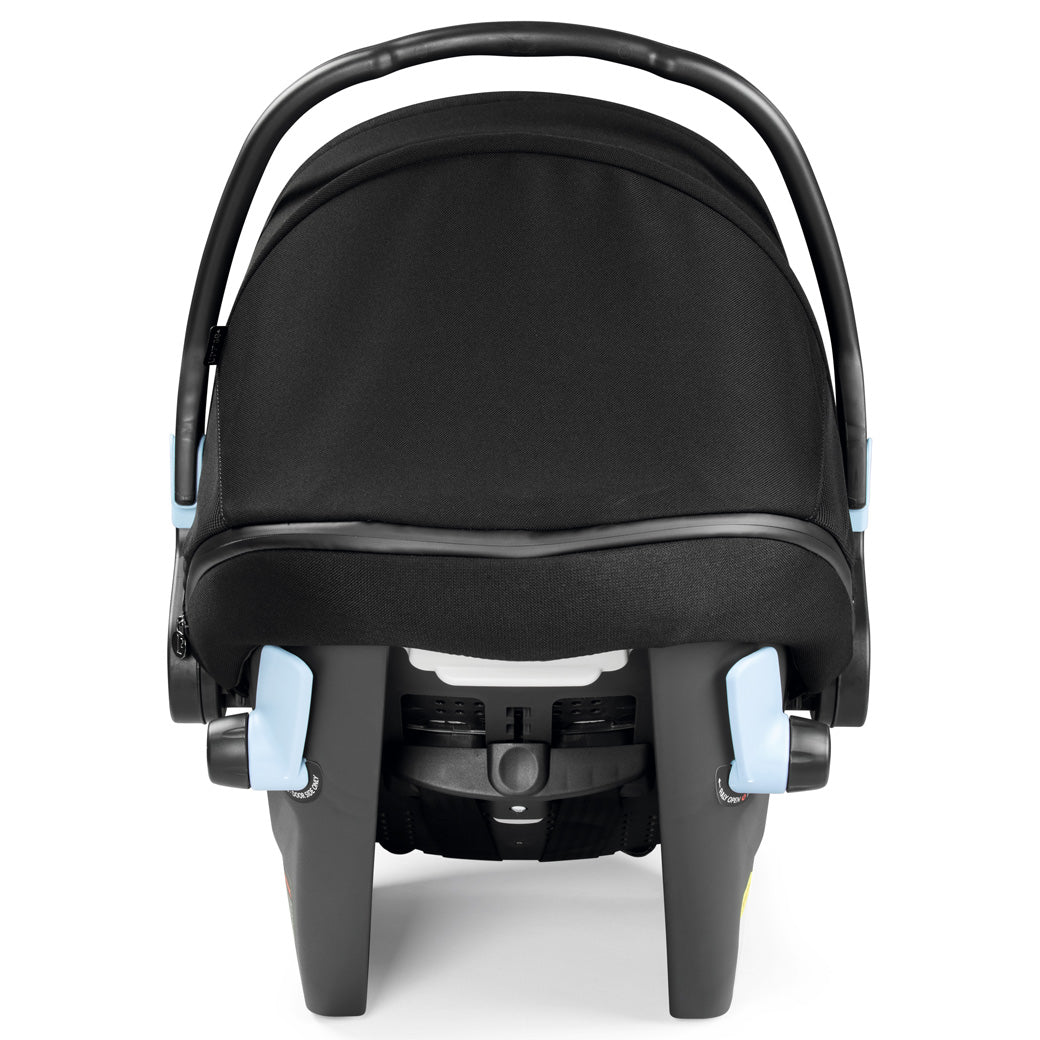 Back view of Peg Perego Primo Viaggio 4-35 Nido K Infant Car Seat in -- Color_True Black
