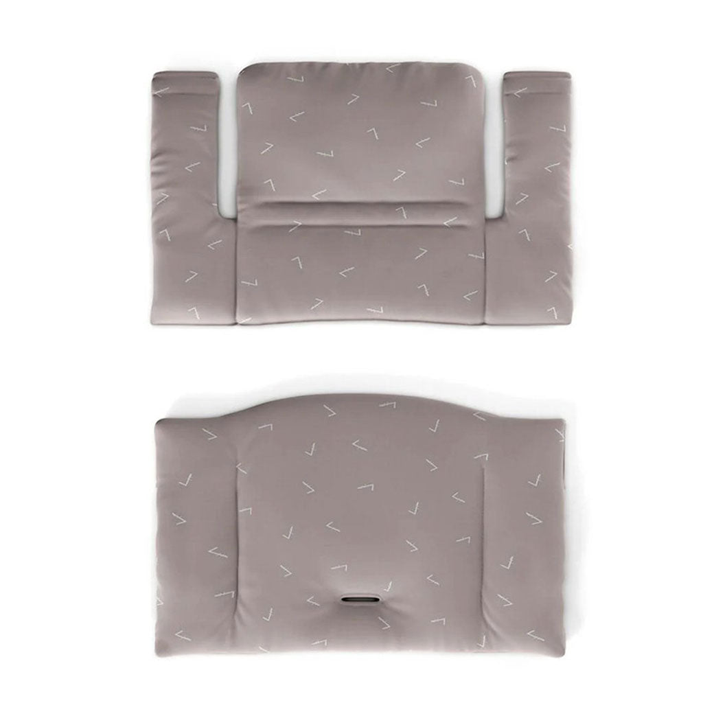 The cushion of the Tripp Trapp High Chair + Cushion & Tray Bundle in -- Color_Natural _ Icon Grey