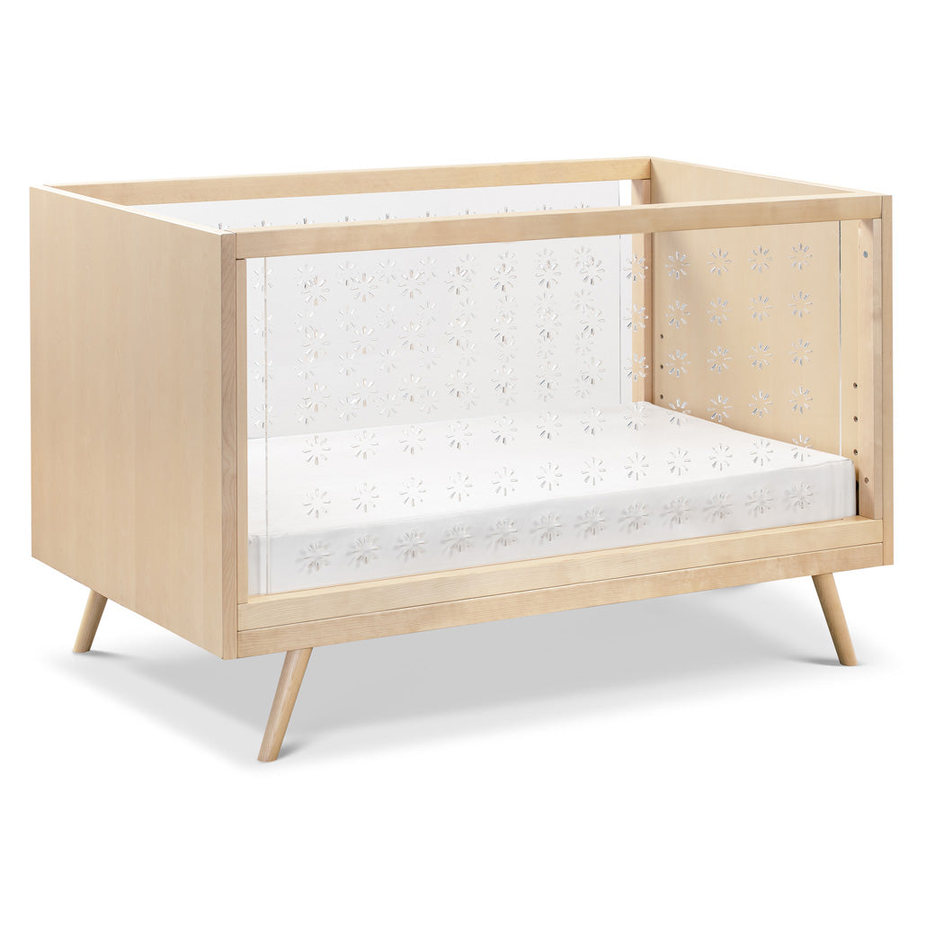 Ubabub Nifty Clear 3-in-1 Crib in -- Color_Natural Birch