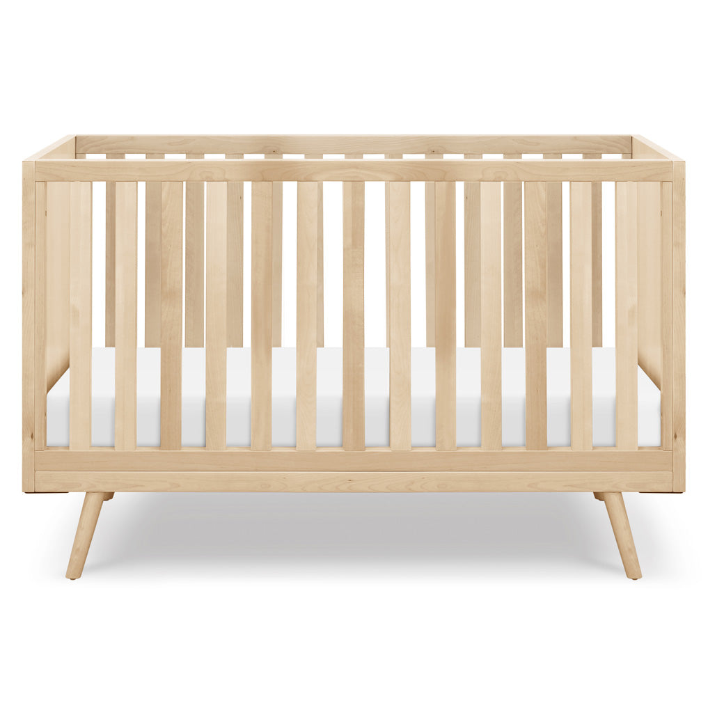 Front view of Ubabub Nifty Timber 3-In-1 Crib in -- Color_Natural Birch