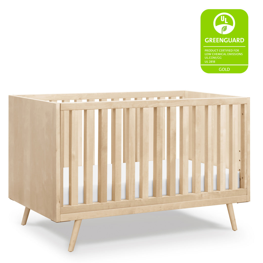 Ubabub Nifty Timber 3-In-1 Crib with GREENGUARD tag in -- Color_Natural Birch