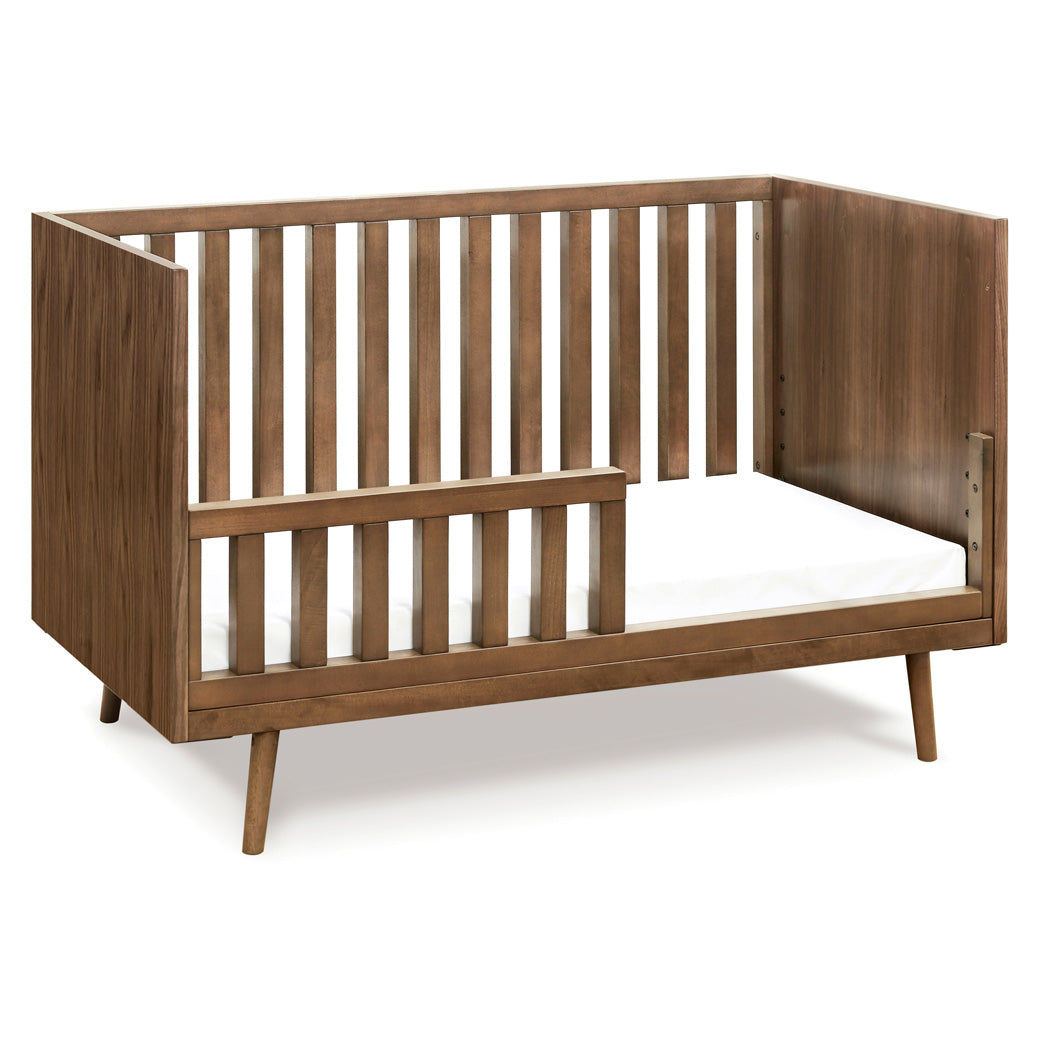 Ubabub Nifty Timber 3-In-1 Crib as toddler bed in -- Color_Walnut