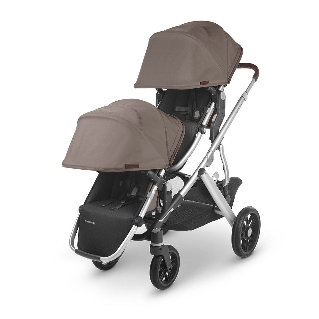 UPPAbaby Vista V2 Twin Stroller with canopy down  in -- Color_Theo