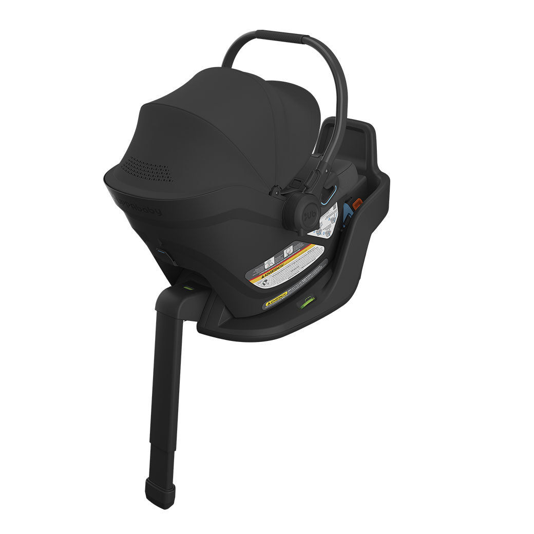 Back view of Uppababy Aria Infant Car Seat in -- Color_Jake