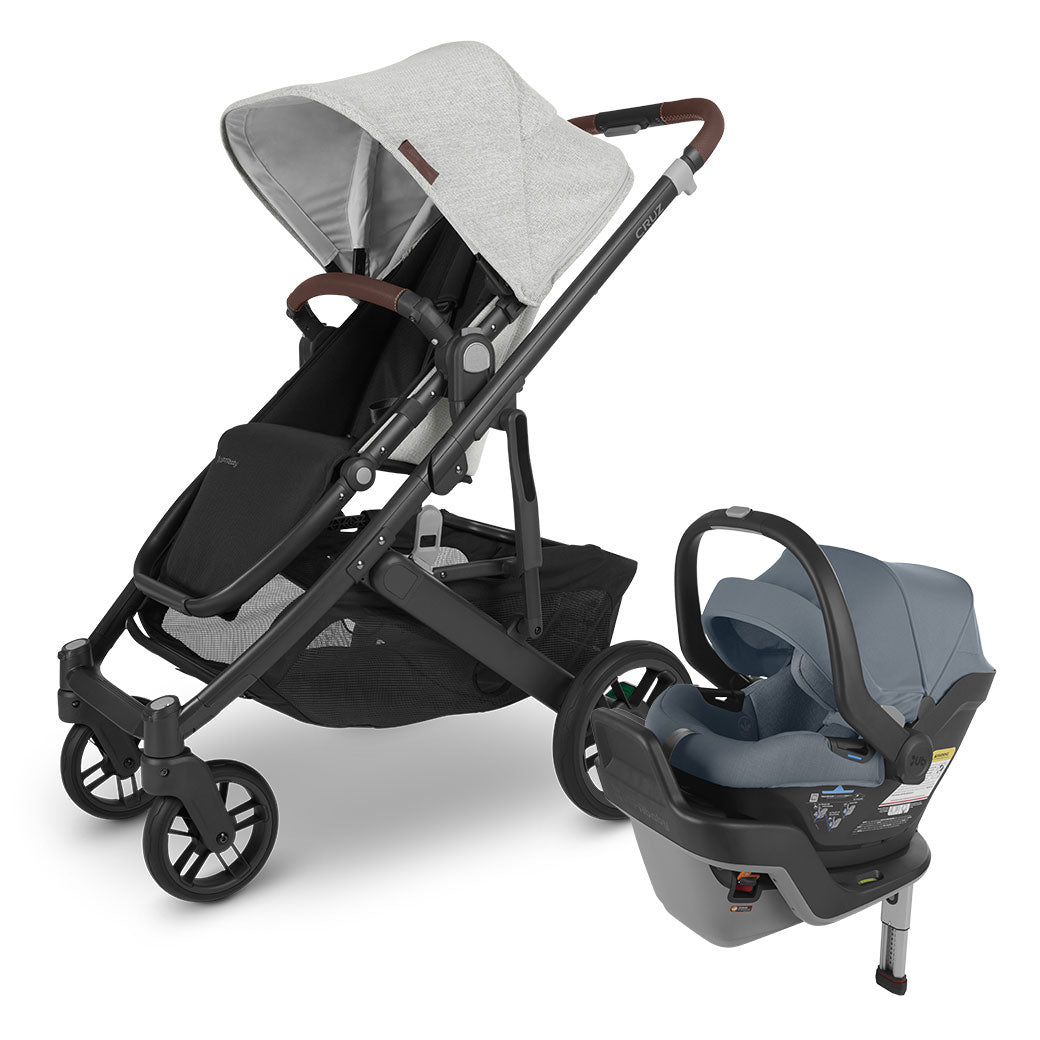 UPPAbaby CRUZ V2 Travel System in -- Color_Anthony _ MESA Max _ Gregory