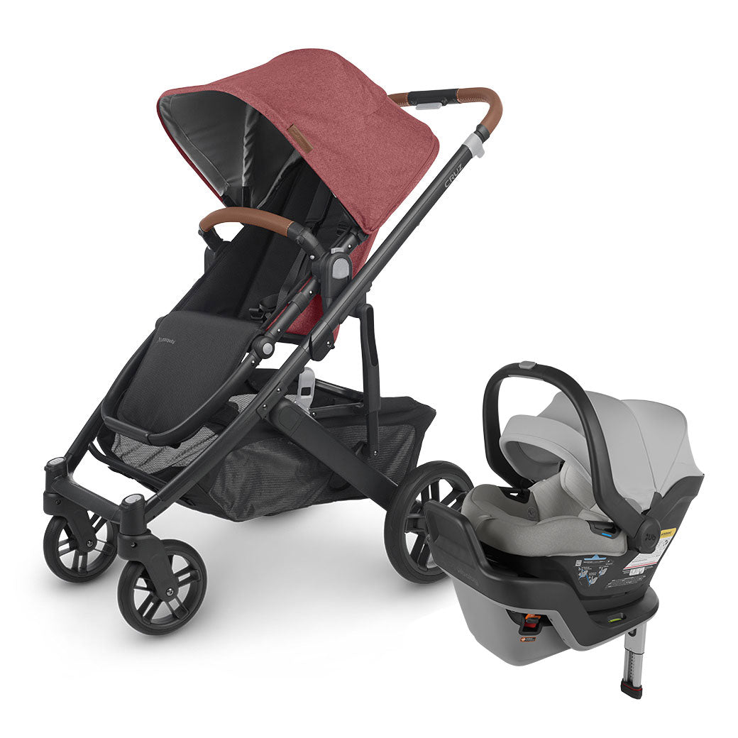 UPPAbaby CRUZ V2 Travel System in -- Color_Lucy _ MESA Max _ Anthony
