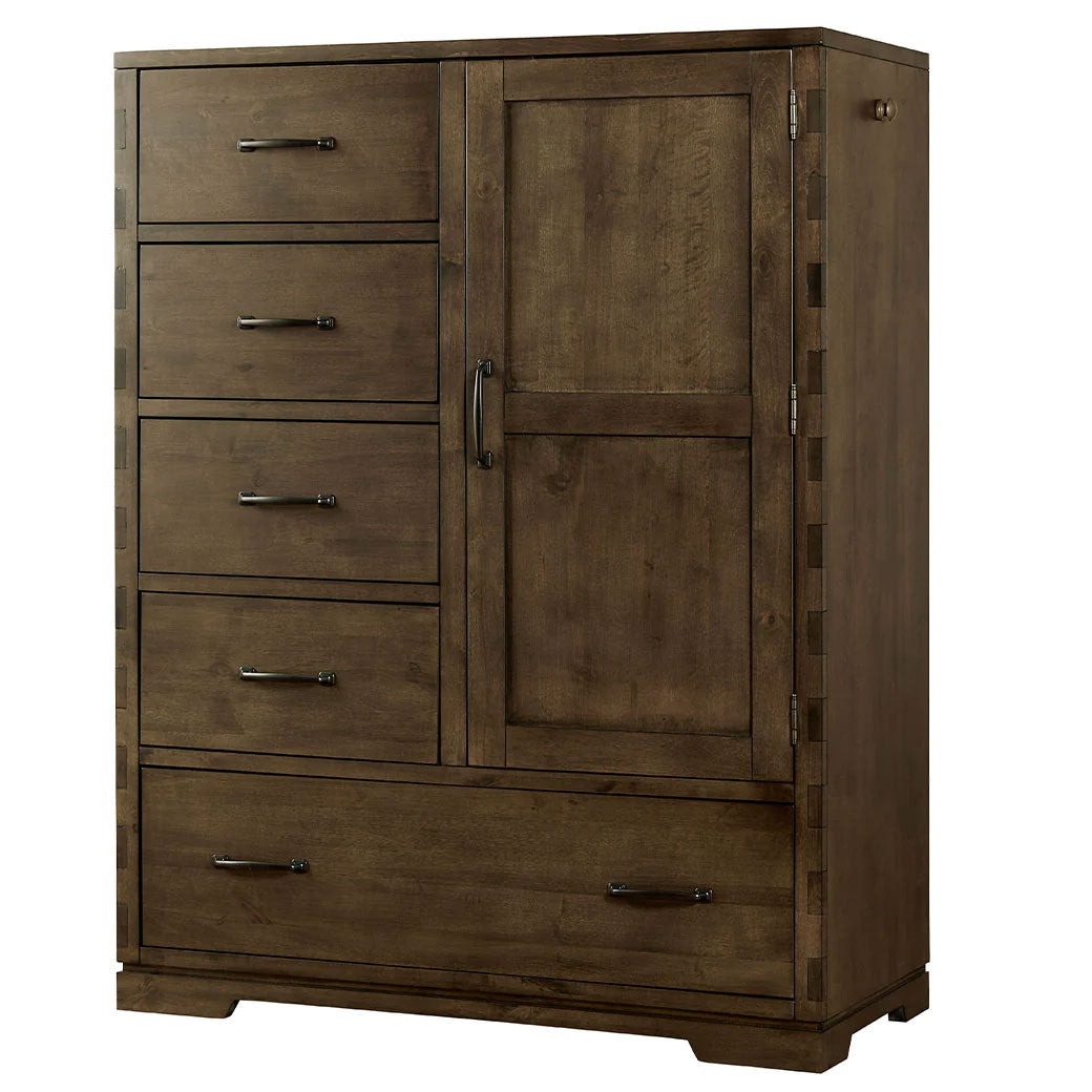 Westwood Design Dovetail Wood Chifferobe Graphite Westwood Design Dovetail Wood Chifferobe Graphite