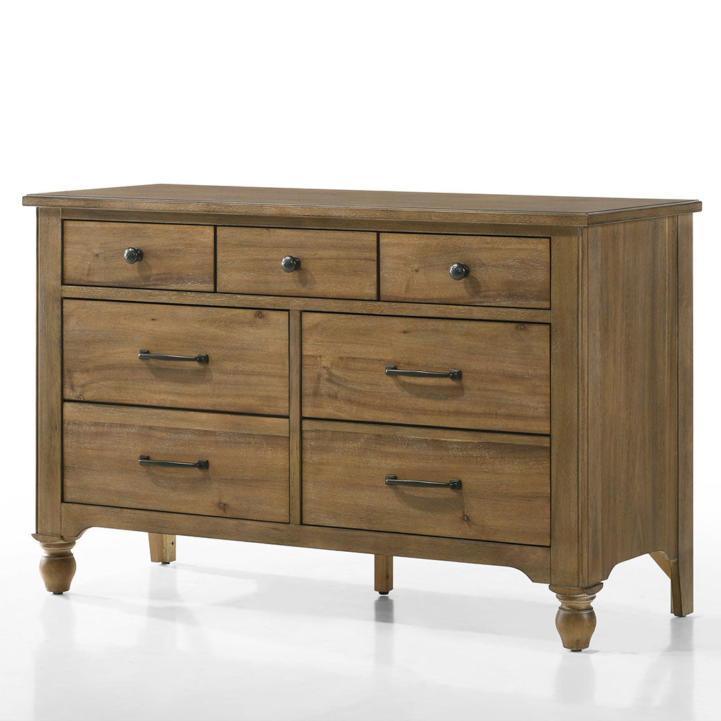 all wood dresser Sloane Mid Century Modern Solid Wood Dresser