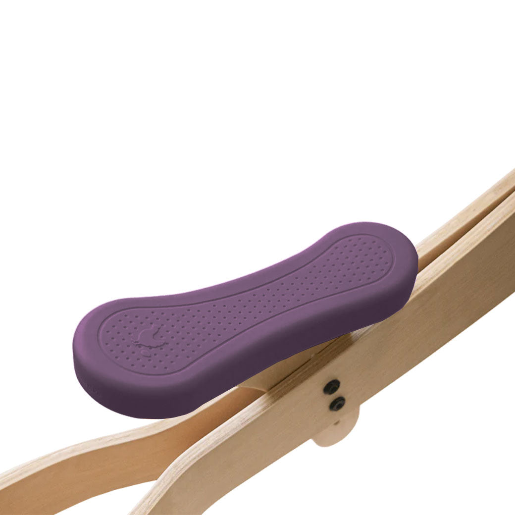 Closeup of Wishbone 3-in-1 Bike + Seat Cover in -- Color_Purple