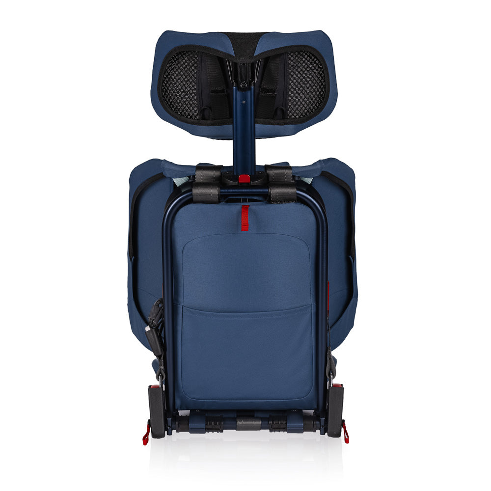 Back view of WAYB Pico Car Seat in -- Color_Midnight Sky