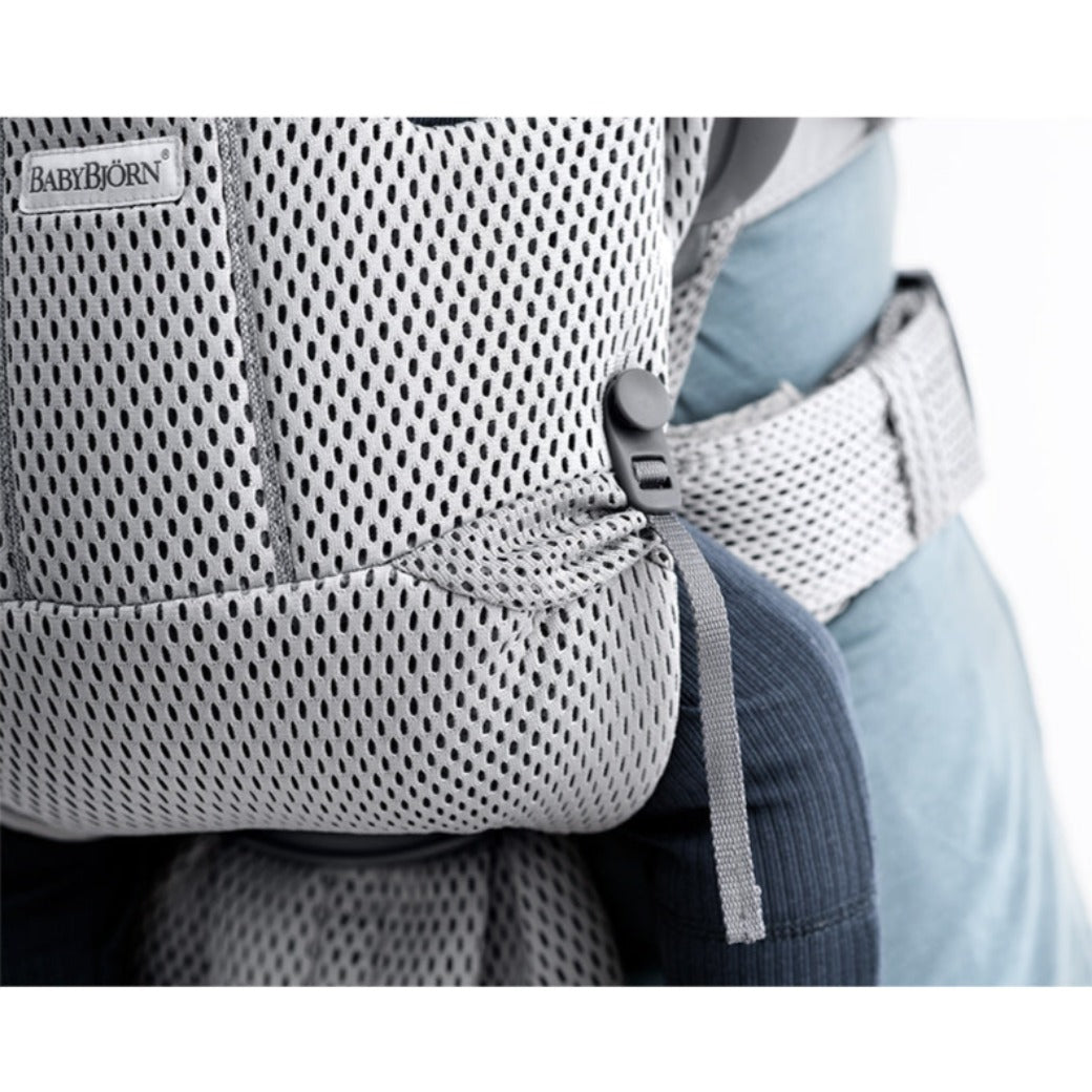 Details of the BABYBJÖRN Baby Carrier Free in -- Color_Gray 3D Mesh