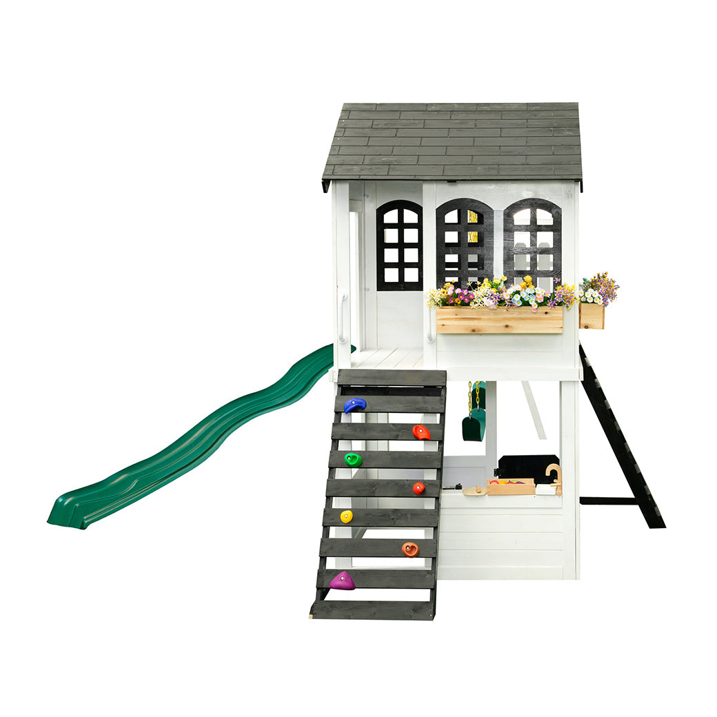 2MamaBees Reign Two Story Playhouse Modern Nursery™