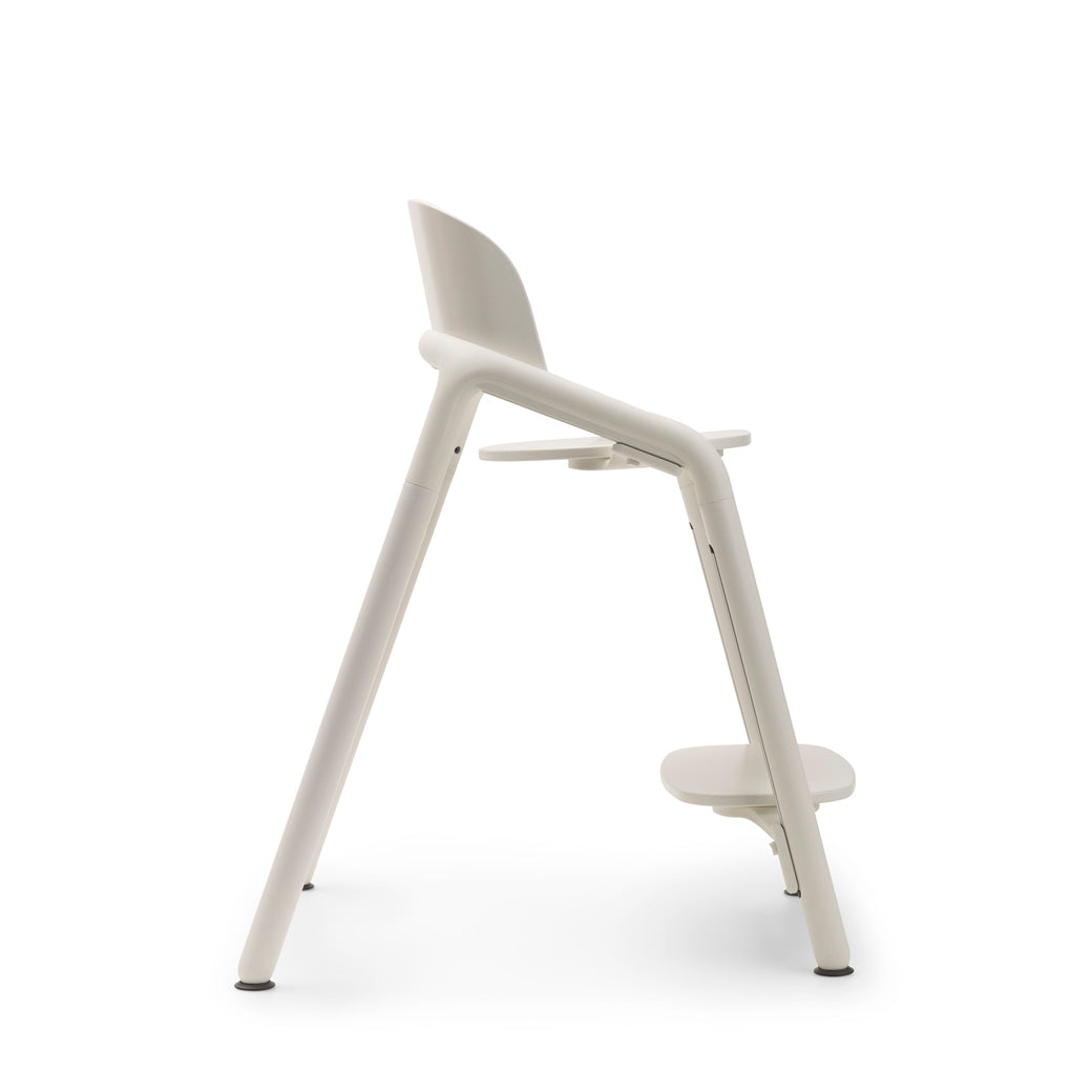 Side view of Bugaboo Giraffe High Chair in --Color_White