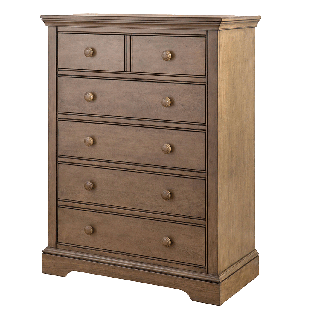 westwood design hanley dresser Westwood Design Hanley 6-Drawer Dresser Cashew