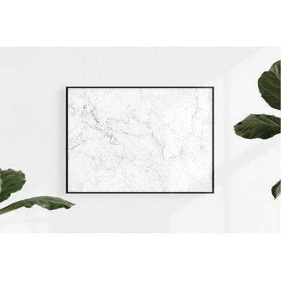 Modern Grey & White Marble Wallpaper