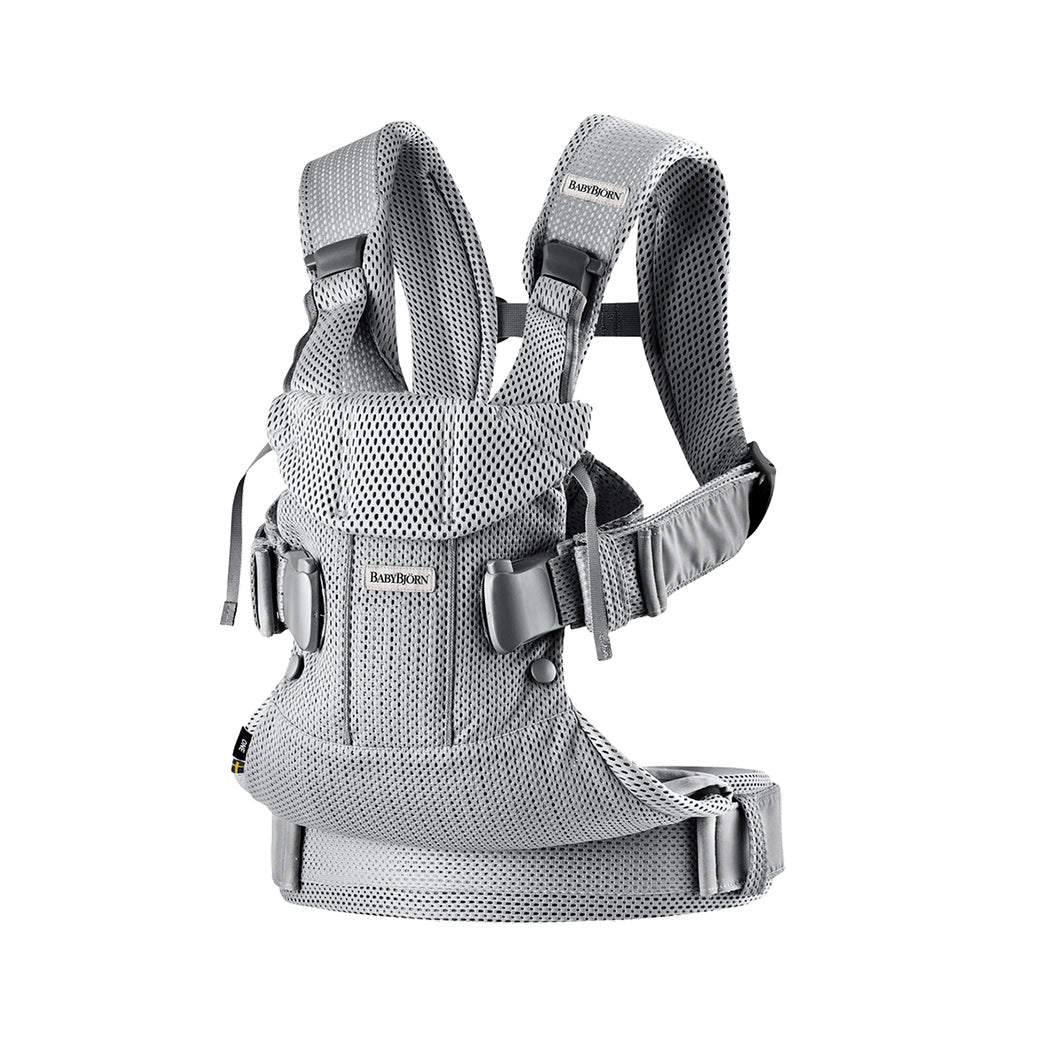 BABYBJÖRN Baby Carrier One in -- Color_Silver 3D Mesh Air