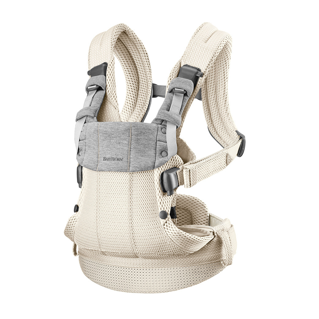 Babybjorn Baby Carrier Harmony in -- Color_Cream 3D Mesh