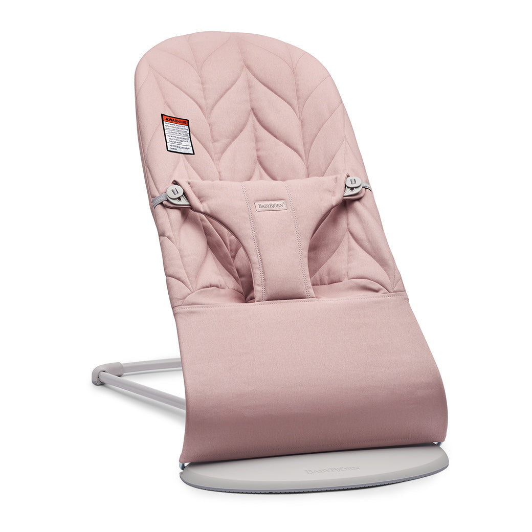 BABYBJÖRN Bouncer Bliss in -- Color_Dusty Pink Woven, Petal Quilt